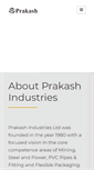 Mobile Screenshot of prakash.com
